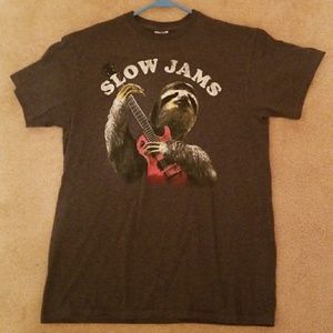 Boys Sloth Slow Jams Shirt